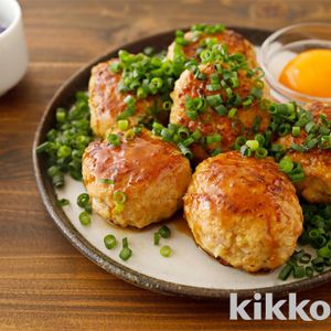 Teriyaki Tsukune (Chicken Meatballs)
