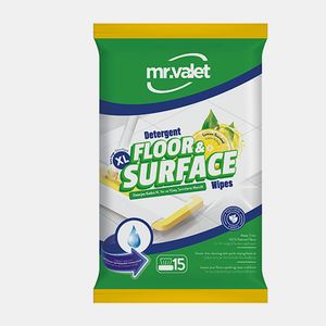 Mr. Valet Detergent Floor & Surface Wipes