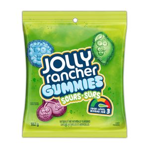 JOLLY RANCHER 2-in-1 Gummies Sours, 182g bag