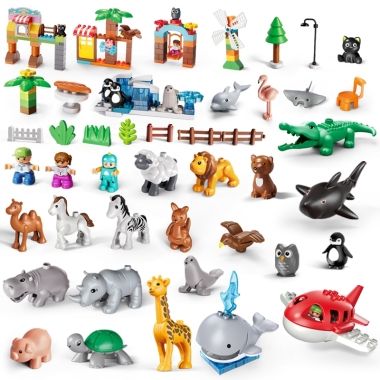 186PCS Animal building blocks FL1693