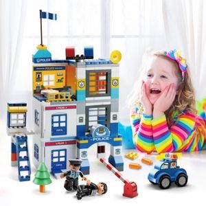 167PCS Police building blocks FL1673
