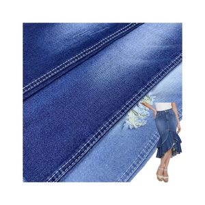 OEM ODM Ronghong 70% Cotton 28% Polyester 2% Spandex Soft Denim Fabric 8.5OZ Stretch Denim Fabric for Shirts