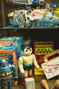 plastic toys, toy guns, and soft toys