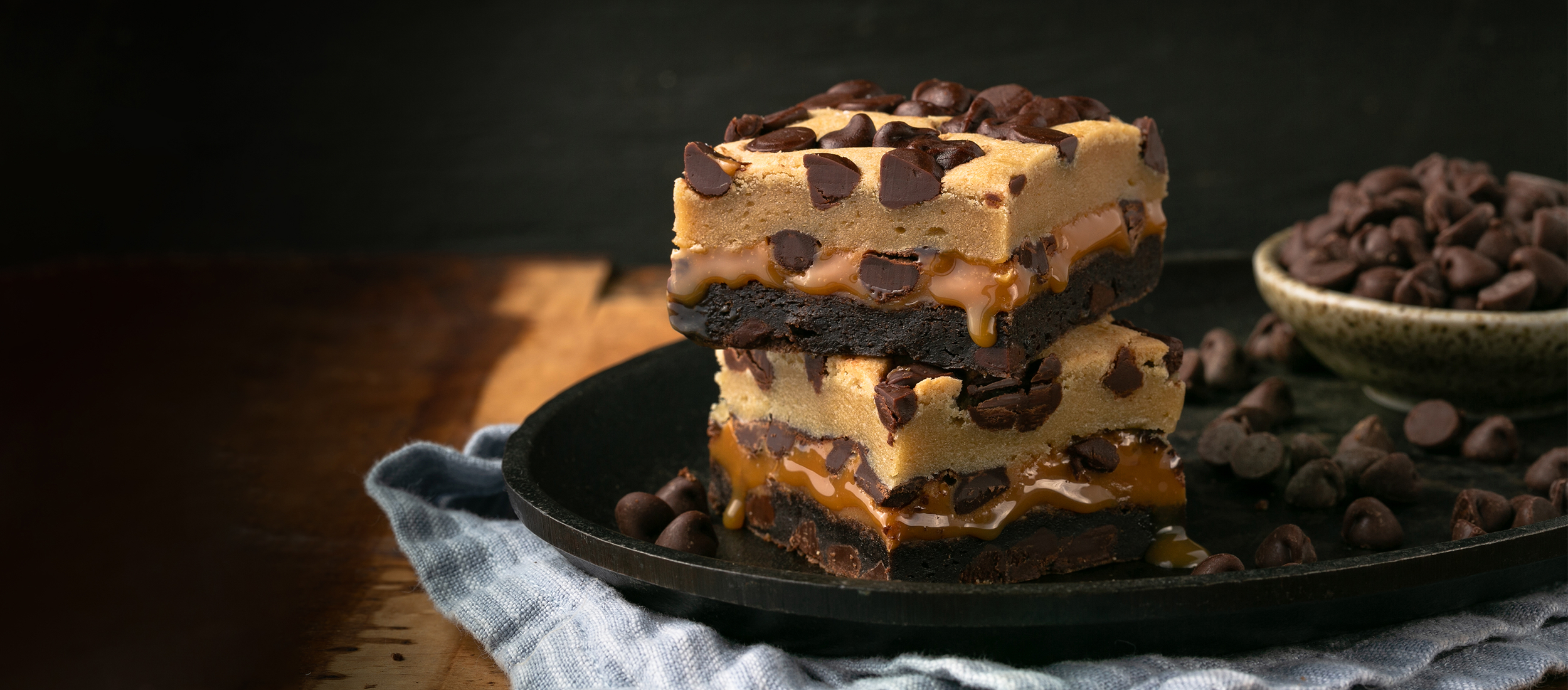 Foodservice brownie slabs