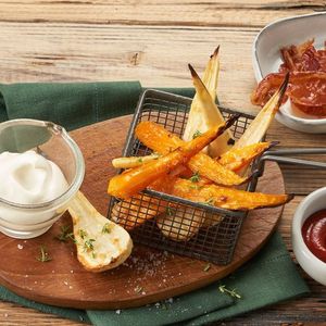 ketchup and mayonnaise