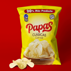 Papas Clásicas Con sal