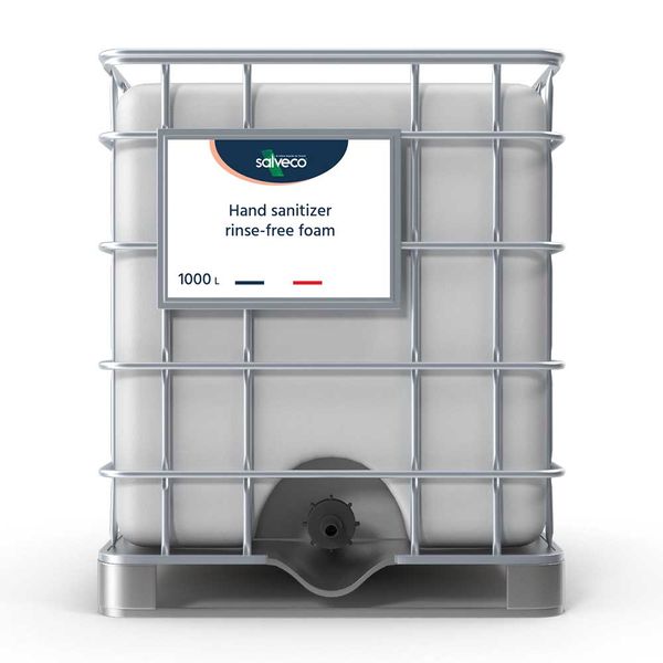 HAND SANITIZER RINSE-FREE FOAM IBC 1000L