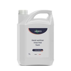 HAND SANITIZER RINSE-FREE FOAM 5L