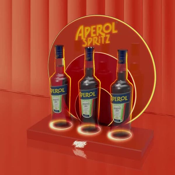 Aperol Spritz Point of Sale Display
