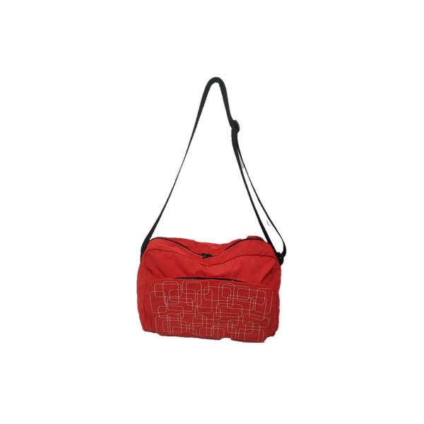 OEM Available Popular Durable Embroidery Polyester Twill Sport Foldable Shoulder Bag GREEN Bags for Women Girl