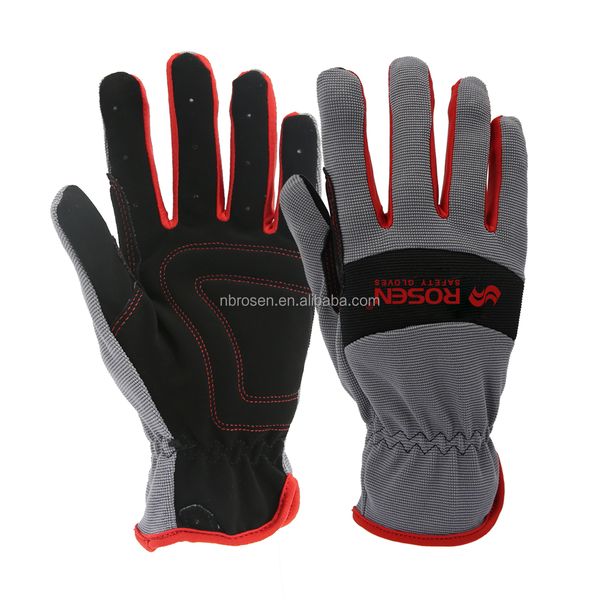 Hot Selling High Dexterity Breathable Anti-Vibration Touchscreen Flexible Gardening Working Construction Rigger Gloves