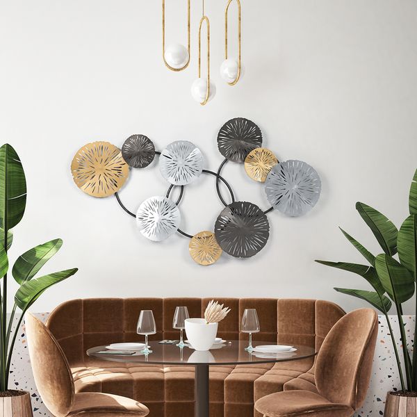 3D Fan metal wall art