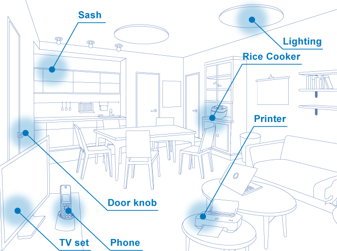 Home appliance, electronics, and housing related parts