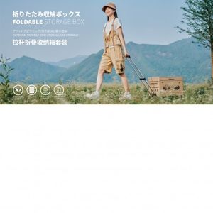 TL3853  Pull rod folding storage box