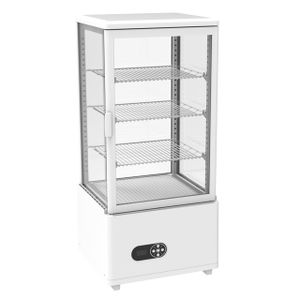 Four Sides Glass Display Countertop  showcase Beverage Refrigerator Cold Drink Fridge Refrigerated Display Showcase Refrigerator