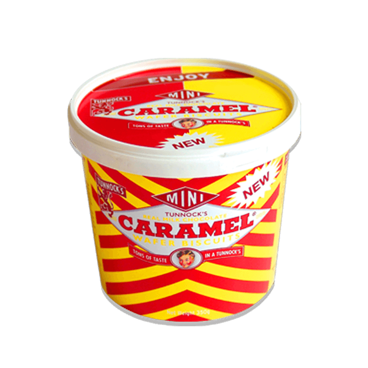 Mini Caramel Wafer Tub