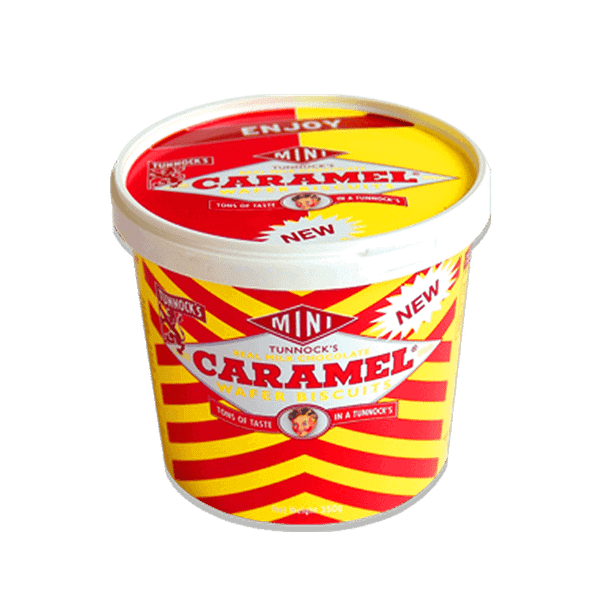 Mini Caramel Wafer Tub