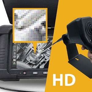 JU6100C
360ﾟAll-Way Articulation 5.5mm HD (High Definition) camera flexible probe 1M for Endoscope