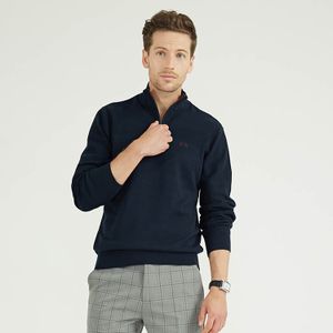 Men's Zipper Design Is Classic Luxury Sweaters for Men Winter