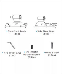 pivot hinges