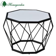 HOMEGARD Stainless Steel HPL Coffee Table Garden Outdoor Furniture Patio Setting Hotel Furniture
