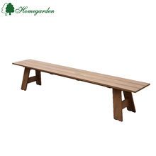 HOMEGARD Luxury FSC Teak Dining Bench Garden Outdoor Furniture Patio Setting Hotel Furniture