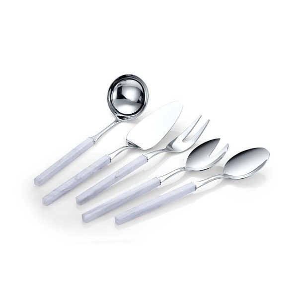 Plastic Handle Cutlery Set