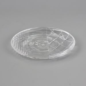 Creative Oval Shape Soap Dish in Transparent Color