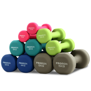 PROIRON Free Weights Neoprene Dumbbells for Home Gym Equipment