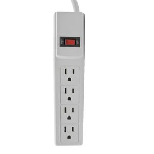 4 Outlets + 1 Master Switch/Breaker 	PR4