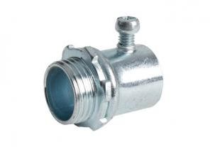 EMT CONNECTORS - SET SCREW TYPE - STEEL