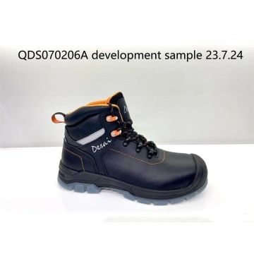 Men's Real Leather Ankle support safety Boots