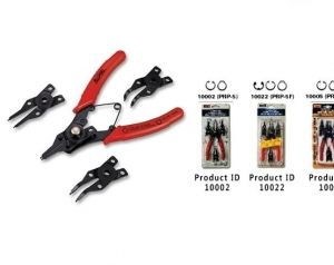 Combination Internal-External Snap Ring Pliers