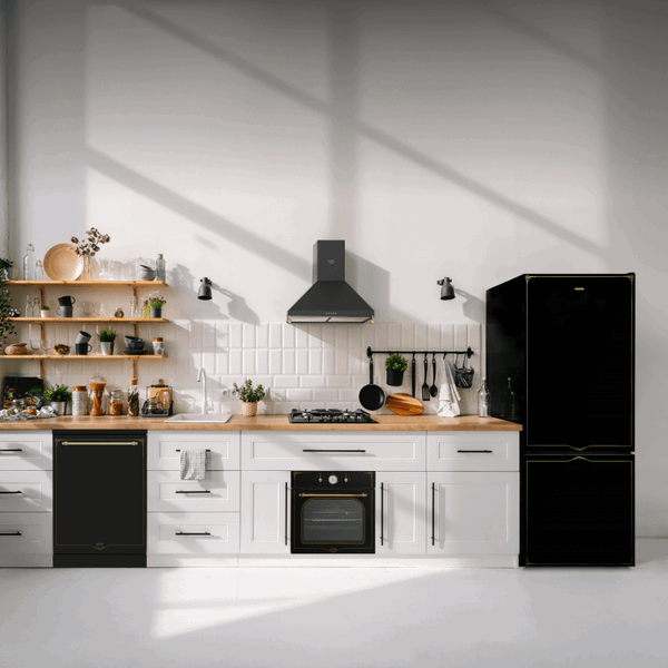 washing machines, dryers, freezers, refrigerators, dishwashers and cookers
