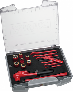 Containing quality tools, insulated and tested according to DIN EN/IEC 60900