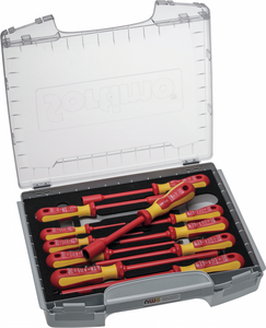 Containing quality tools, insulated and tested according to DIN EN/IEC 60900