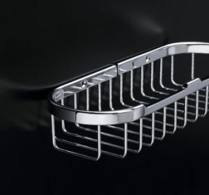Wholesale Brass Wire Shampoo Baskets, Shower Caddy and Soap Dishes