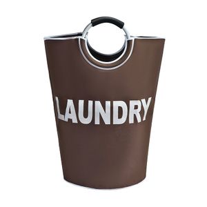 Letter Fabric Laundry Bag Waterproof Bathroom Dirty Clothes Storage Bag SK-H002
