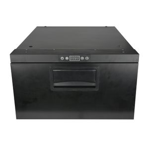 Single Zone 30L Mini Drawer Refrigerator Cooler Car Fridges LED Customizable Portable Refrigerator for RV