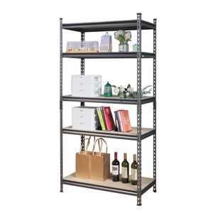 Fuding Boltless Steel Shelving with Rivetier Design Metal Rack for Garage and Warehouse Storage Made in Thailand