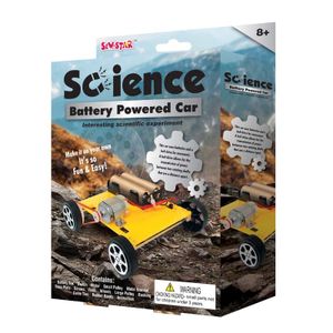 Hot Sale OEM Science DIY Educational Kits Easy-Operate Handmade Battery Powered Toy Car Children's Gift