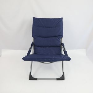 China Professional Manufacture Metal Beach Chairs Recliner Beach Lounger Chair