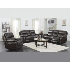 Frank Furniture Living Room Sofa Chair Set 7 Seater 3+2+1PU / air Leather Sectional Leather Recliner Sofa