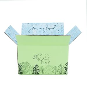 Wholesale Paper Box Cardboard Custom Logo Tiered Packaging Boxes Kraft Paper Bag And Cardboard Options