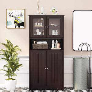 Hot Sale Black White Kitchen Bathroom Living Room Display Storage Floor Cabinets