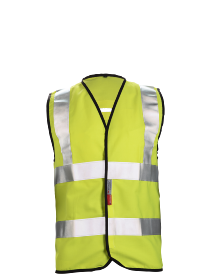 FR HV vest with harness opening
