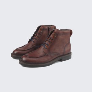 New Style Designer Flat Fashion Men Winter Shoes Genuine Leather Boot