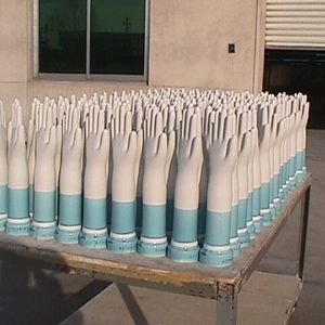 Elbow Length Rubber Gloves