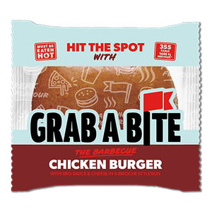 Grab A Bite - The Barbecue Chicken Burger
