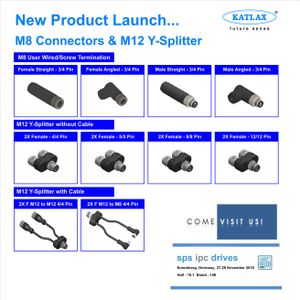 M8 Connectors & M12 Y-Splitter